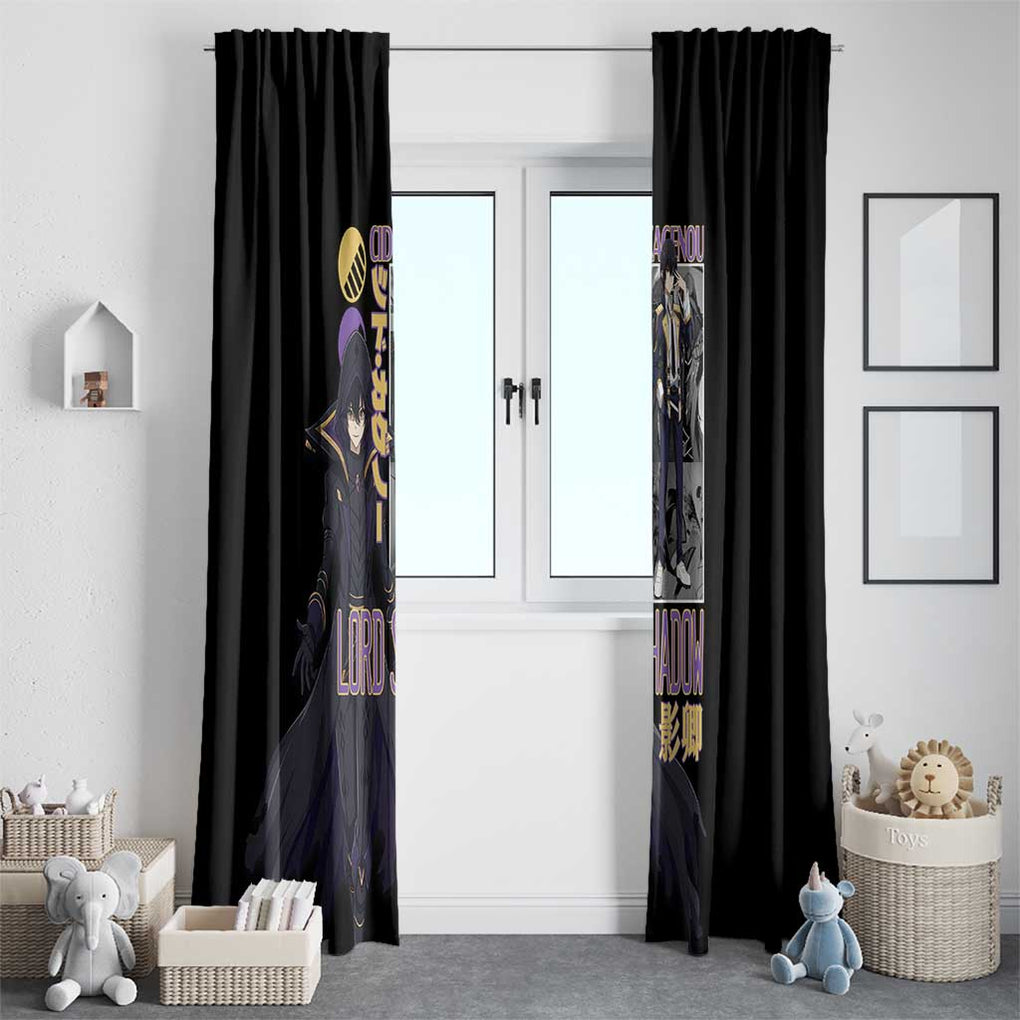 Cid Kageno The Eminence in Shadow Window Curtain Anime Style