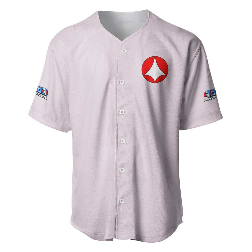 Super Dimension Fortress Macross Baseball Jersey Anime Style