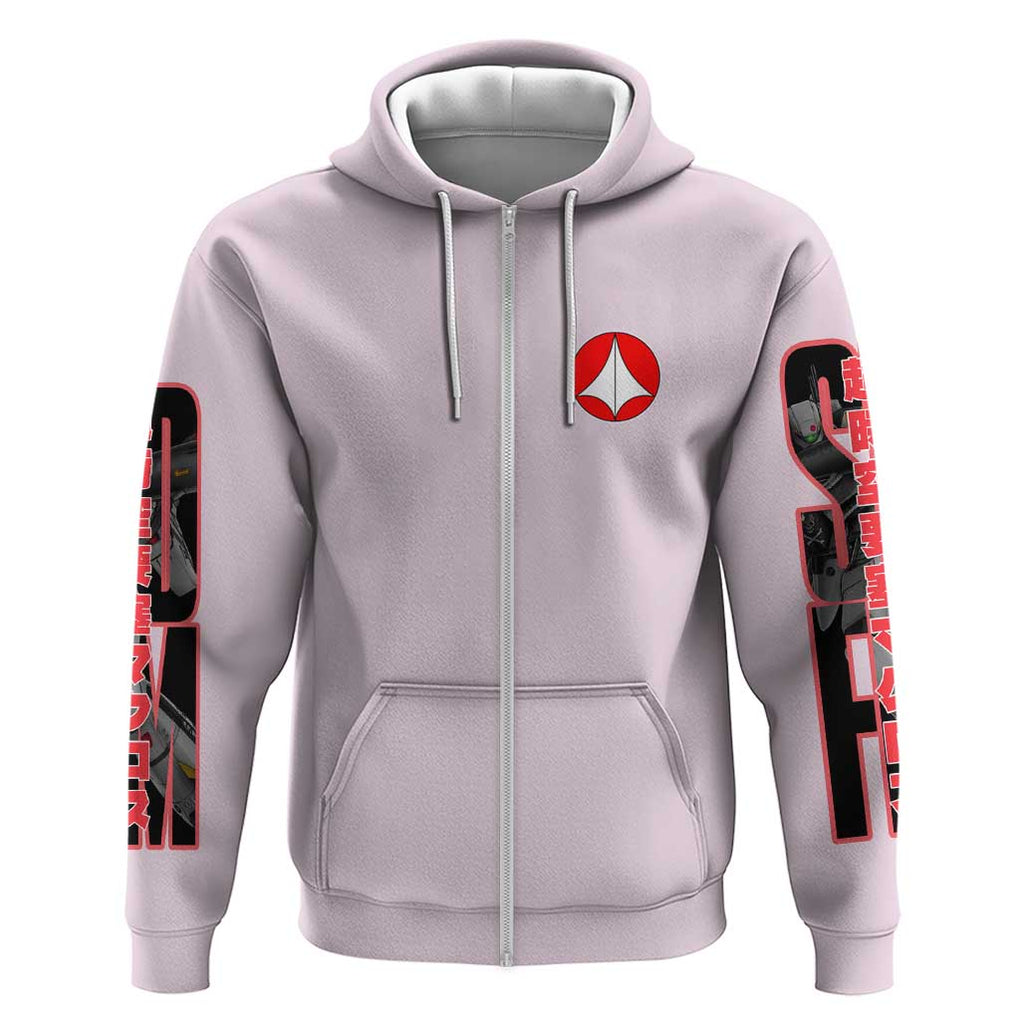 Super Dimension Fortress Macross Hoodie Anime Style
