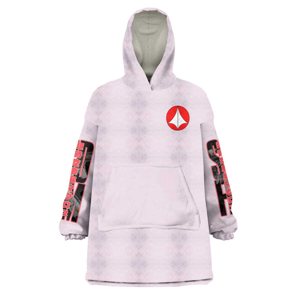 Super Dimension Fortress Macross Wearable Blanket Hoodie Anime Style