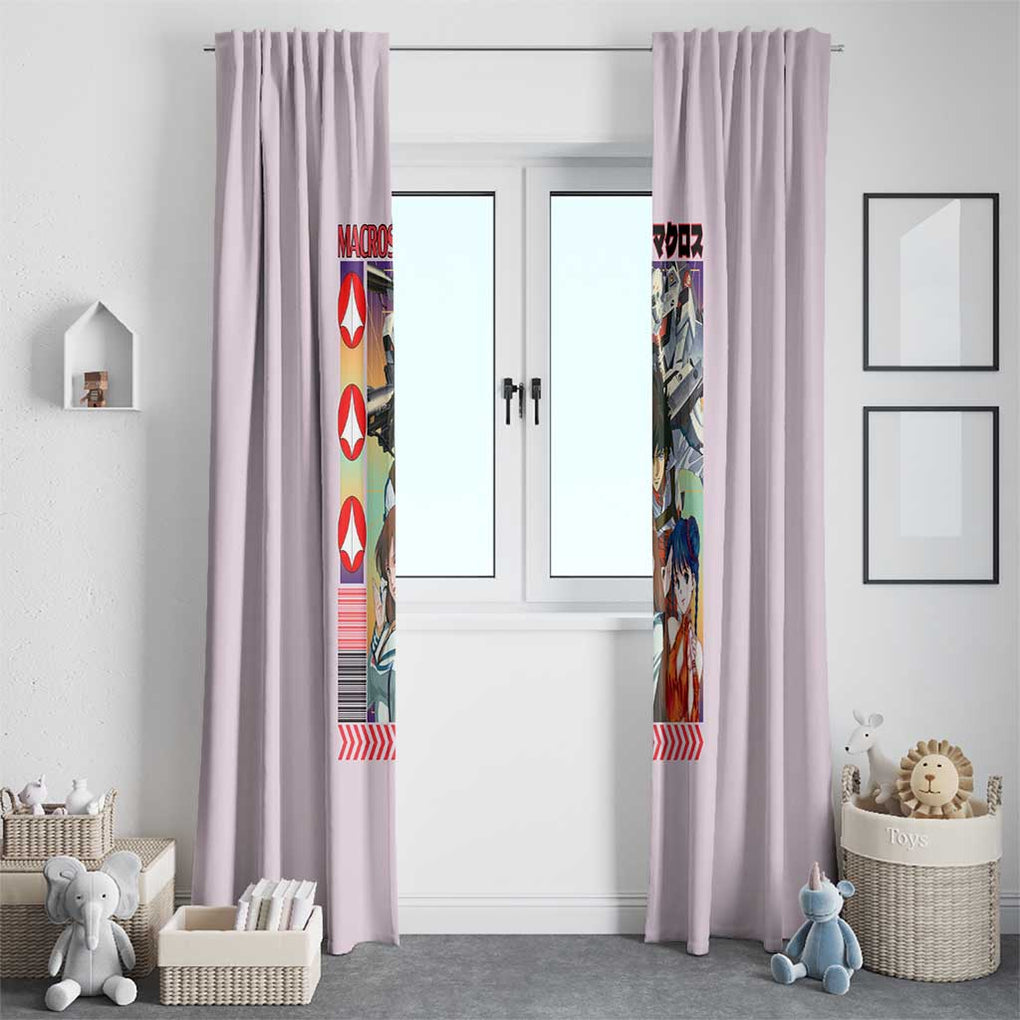 Super Dimension Fortress Macross Window Curtain Anime Style