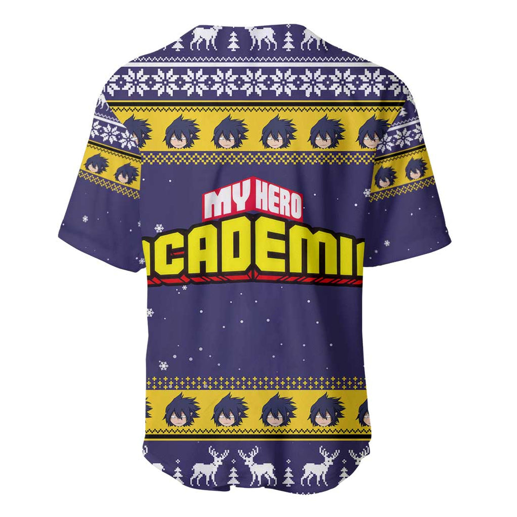 Suneater - My Hero Academia Baseball Jersey Anime Mix Christmas Style