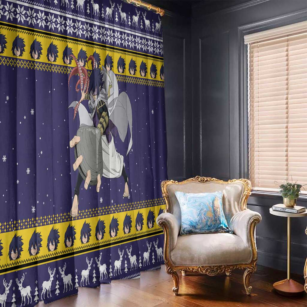 Suneater - My Hero Academia Window Curtain Anime Mix Christmas Style