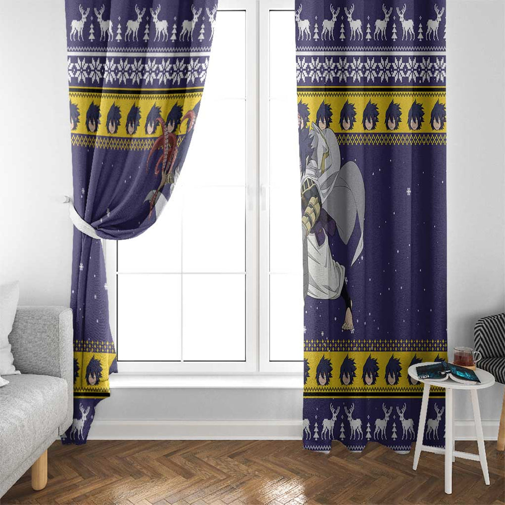 Suneater - My Hero Academia Window Curtain Anime Mix Christmas Style