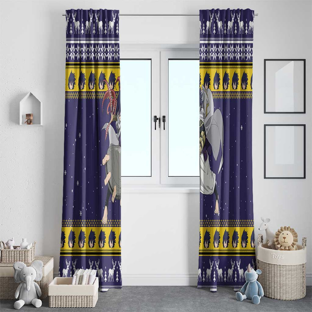 Suneater - My Hero Academia Window Curtain Anime Mix Christmas Style