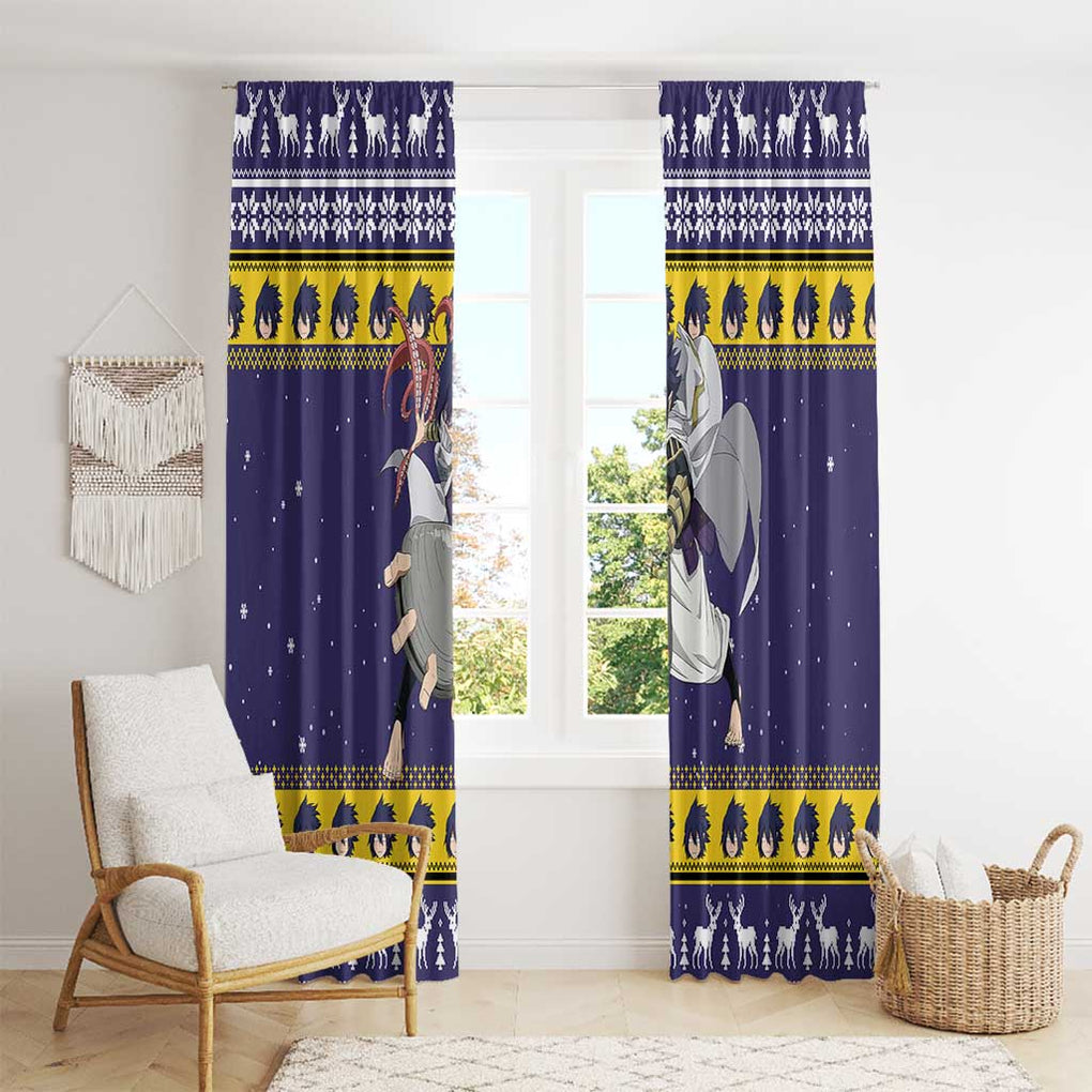 Suneater - My Hero Academia Window Curtain Anime Mix Christmas Style