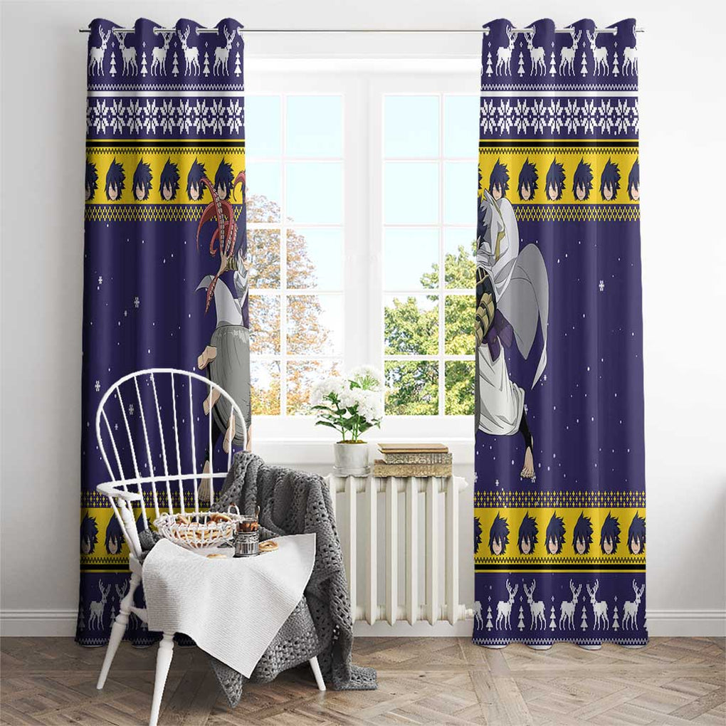 Suneater - My Hero Academia Window Curtain Anime Mix Christmas Style