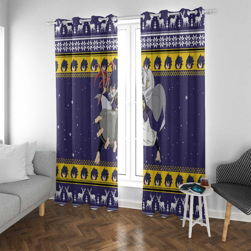 Suneater - My Hero Academia Window Curtain Anime Mix Christmas Style