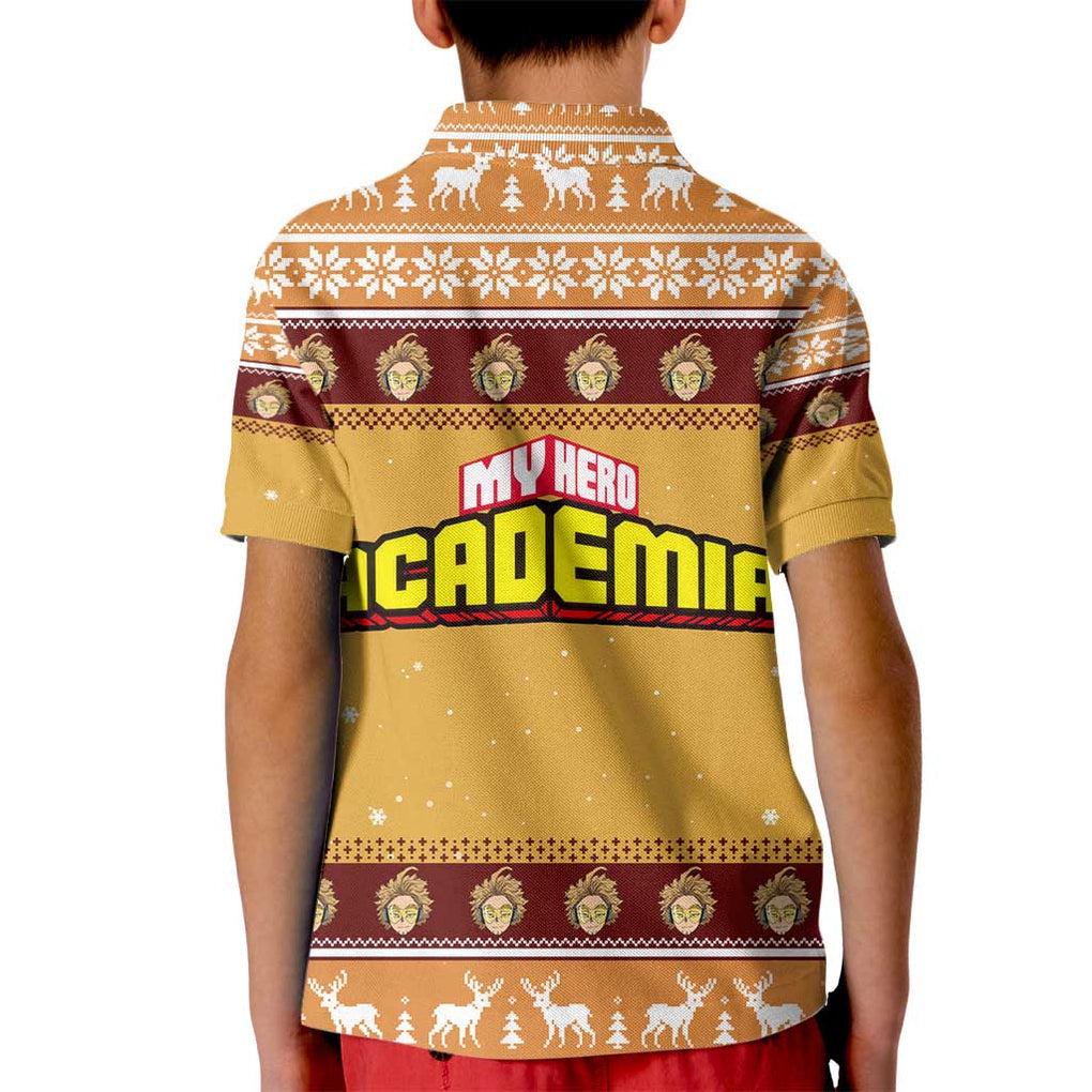 Hawks - My Hero Academia Kid Polo Shirt Anime Mix Christmas Style
