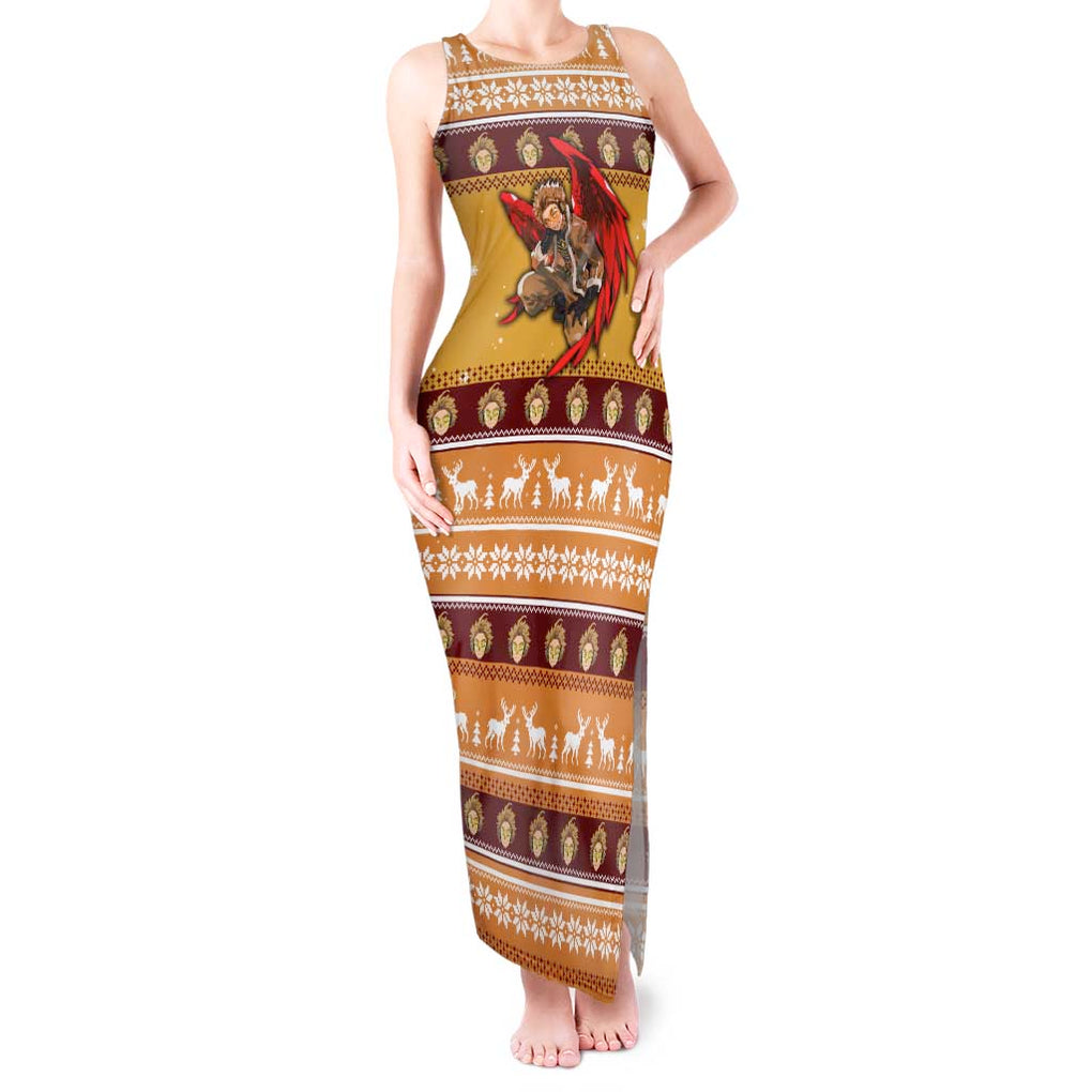 Hawks - My Hero Academia Tank Maxi Dress Anime Mix Christmas Style