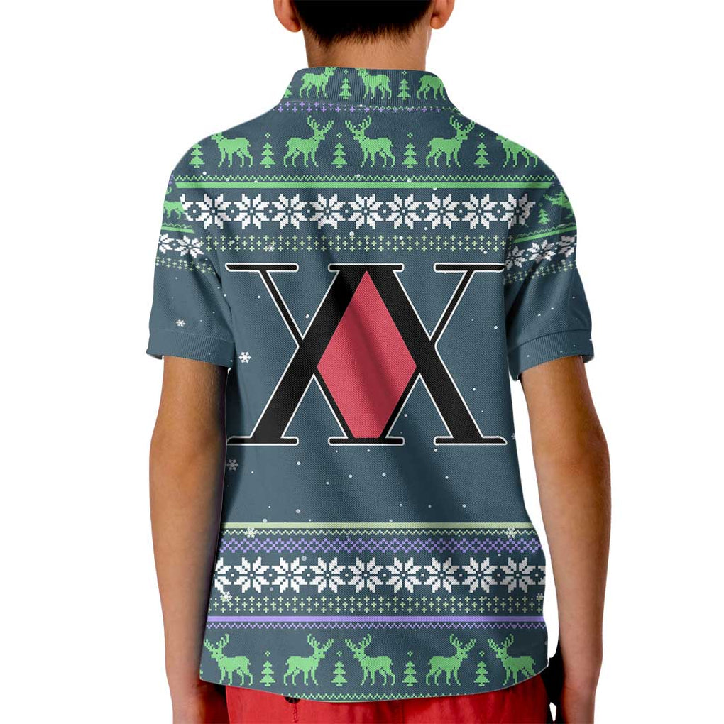 Meruem - Hunter X Hunter Kid Polo Shirt Anime Mix Christmas Style
