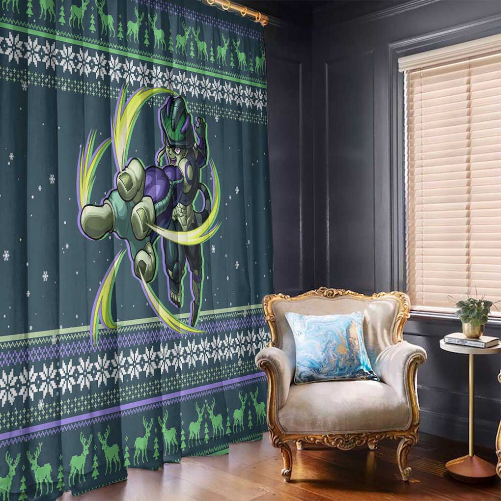 Meruem - Hunter X Hunter Window Curtain Anime Mix Christmas Style