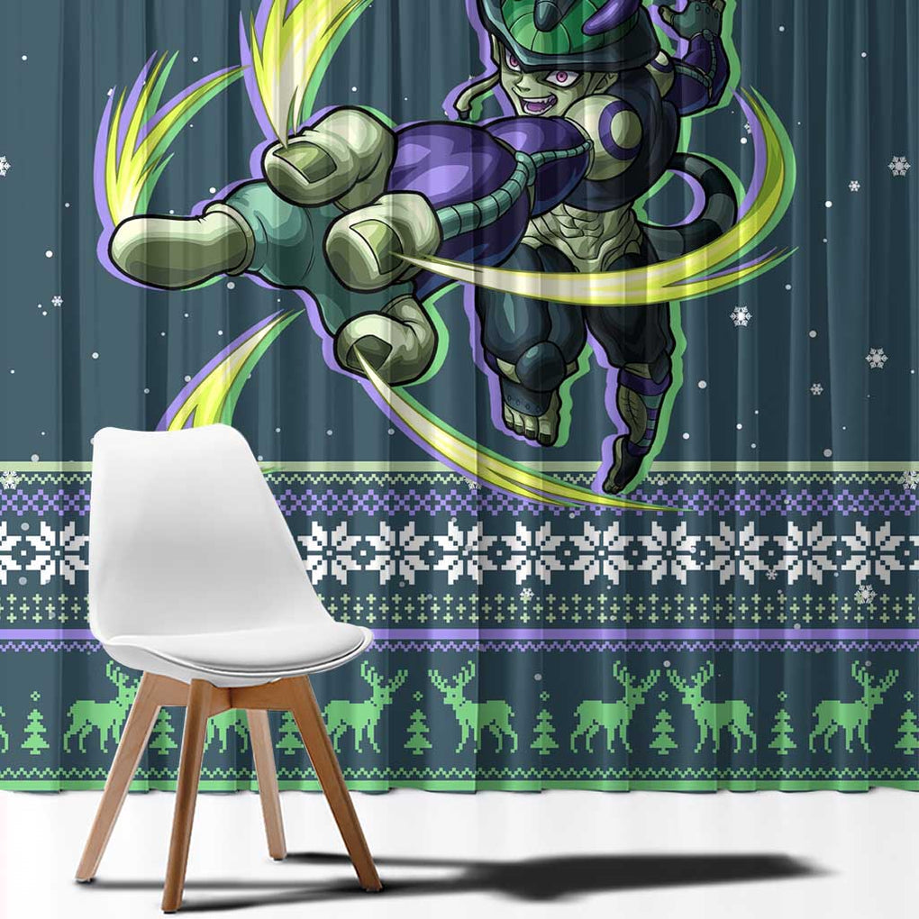 Meruem - Hunter X Hunter Window Curtain Anime Mix Christmas Style