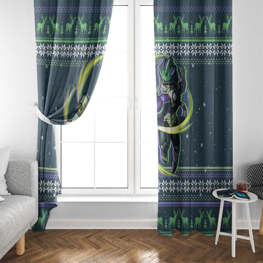 Meruem - Hunter X Hunter Window Curtain Anime Mix Christmas Style