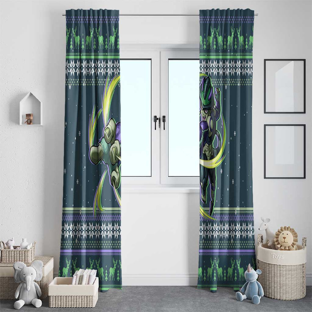 Meruem - Hunter X Hunter Window Curtain Anime Mix Christmas Style