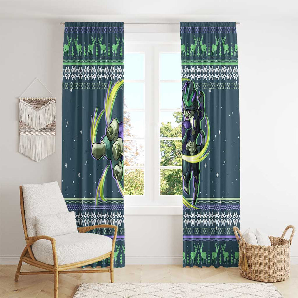 Meruem - Hunter X Hunter Window Curtain Anime Mix Christmas Style