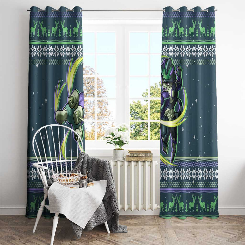 Meruem - Hunter X Hunter Window Curtain Anime Mix Christmas Style