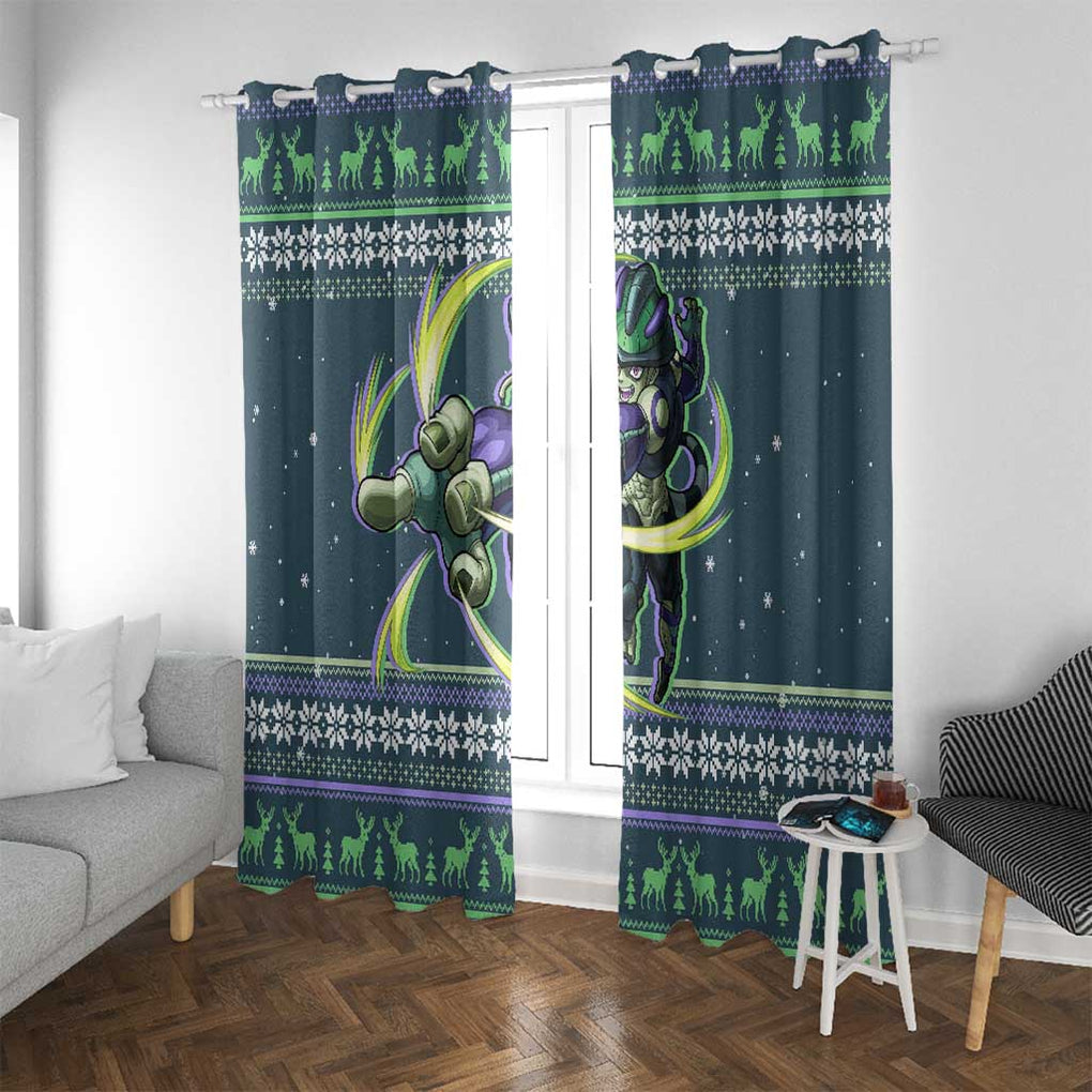 Meruem - Hunter X Hunter Window Curtain Anime Mix Christmas Style