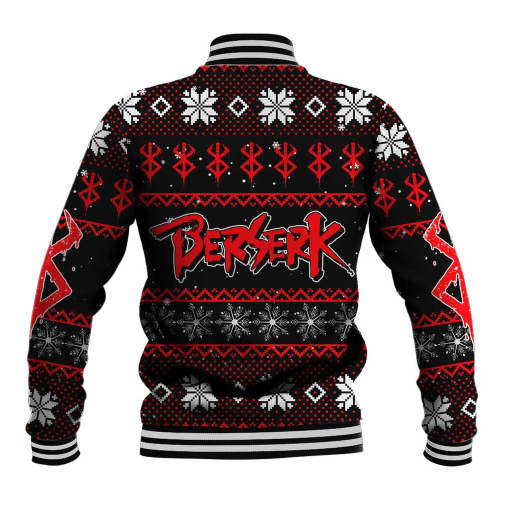 Guts - Berserk Baseball Jacket Anime Mix Christmas Style