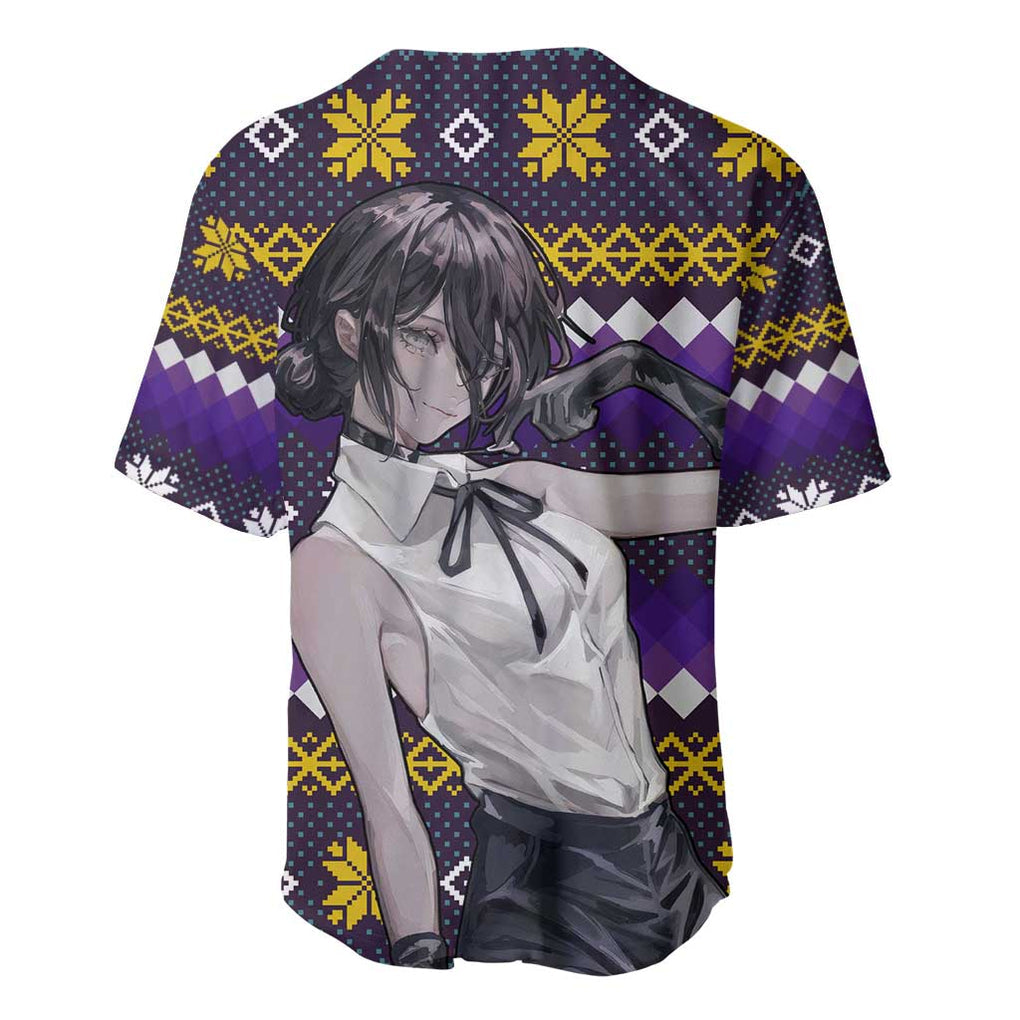 Zere - Chainsaw Man Baseball Jersey Anime Mix Christmas Style