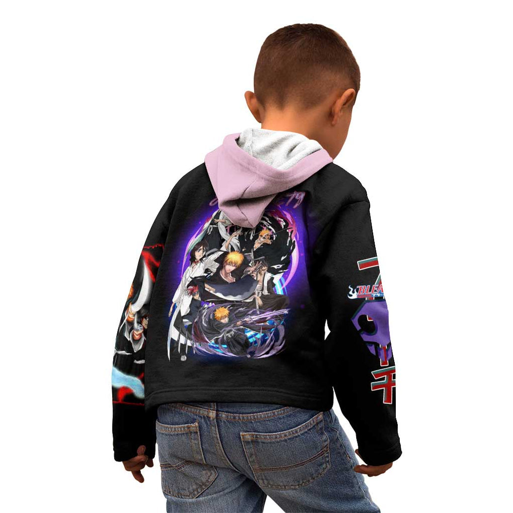 Soul Society Rescue Arc Bleach Kid Hoodie Japan Anime Style
