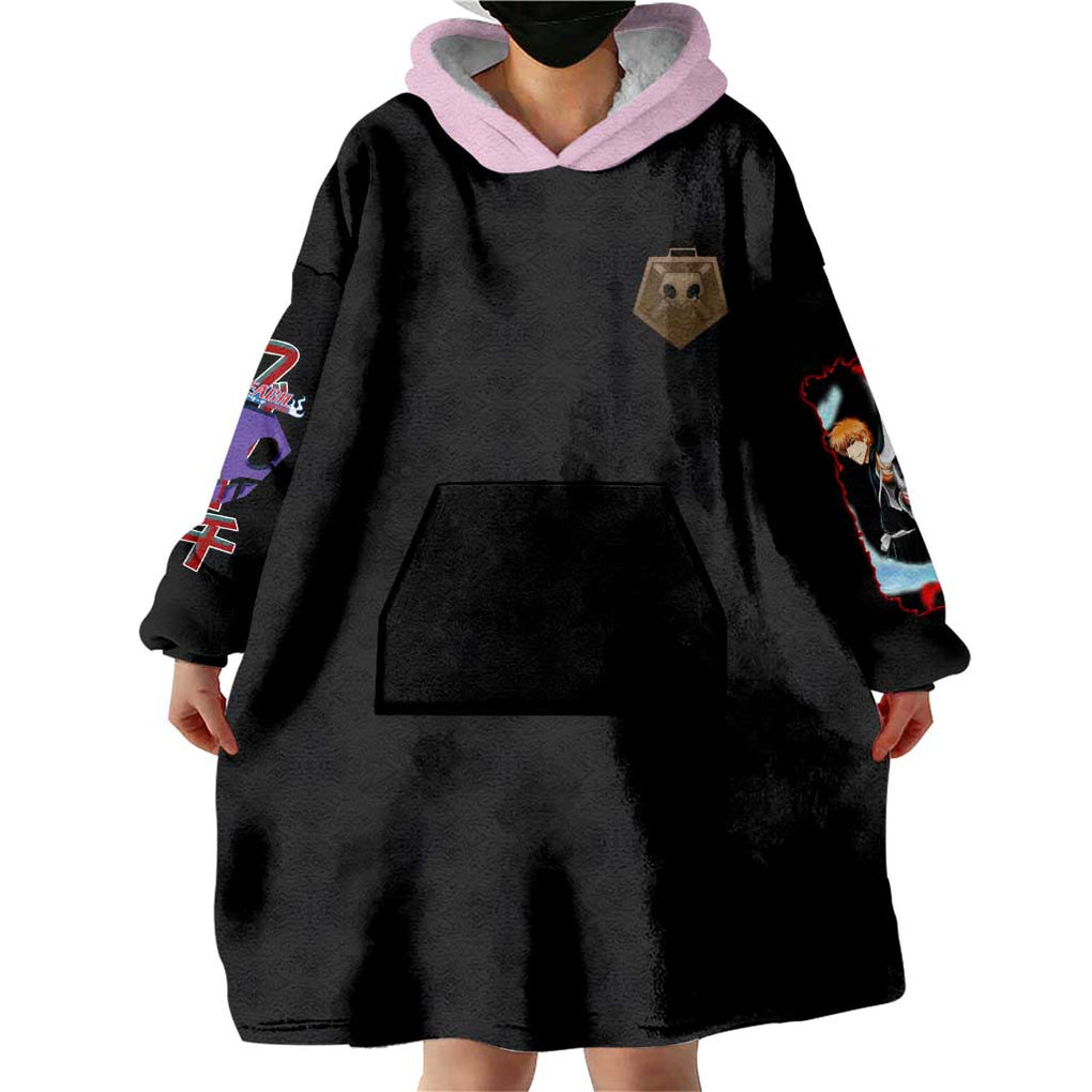 Soul Society Rescue Arc Bleach Wearable Blanket Hoodie Japan Anime Style
