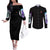 Chimera Ant Arc Hunter x Hunter Couples Matching Off The Shoulder Long Sleeve Dress and Long Sleeve Button Shirt Japan Anime Style