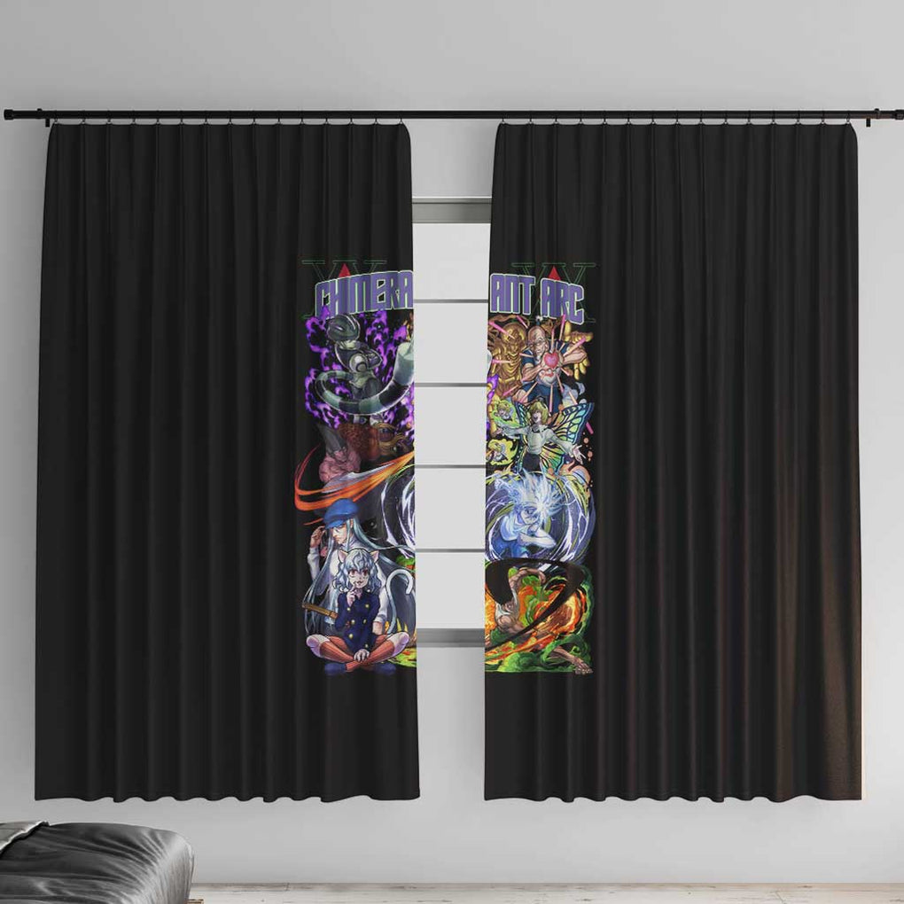 Chimera Ant Arc Hunter x Hunter Window Curtain Japan Anime Style