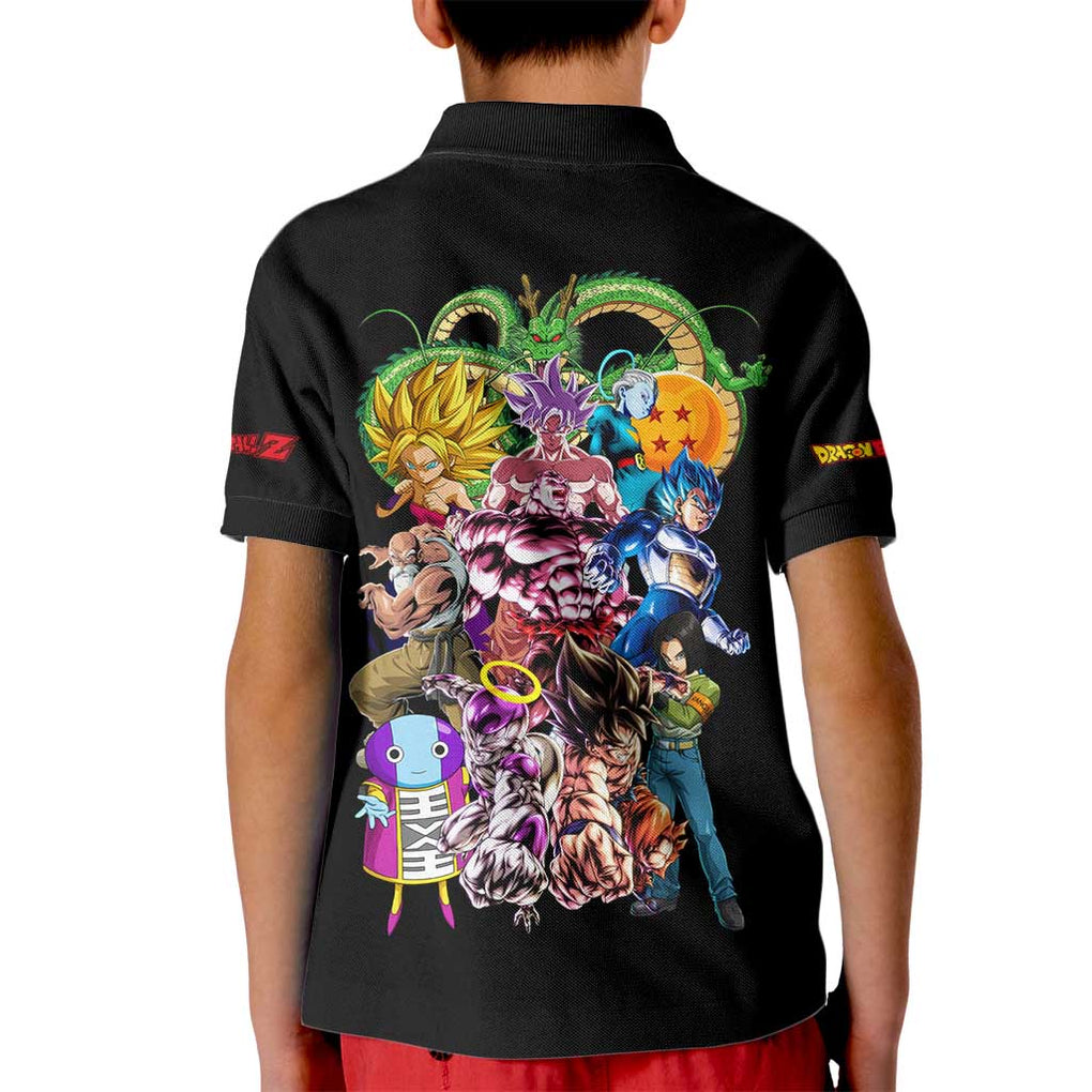 Tournament of Power Dragon Ball Z Kid Polo Shirt Japan Anime Style