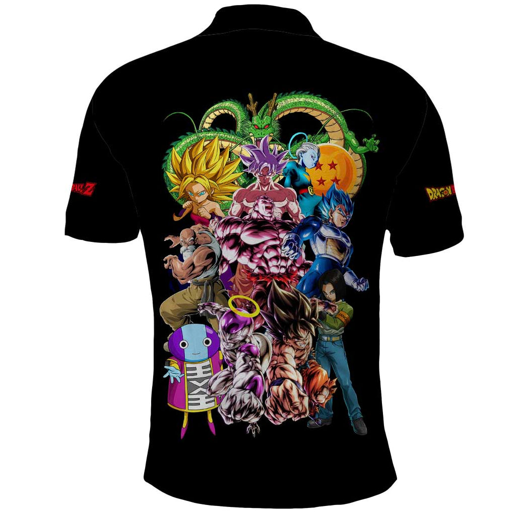 Tournament of Power Dragon Ball Z Polo Shirt Japan Anime Style