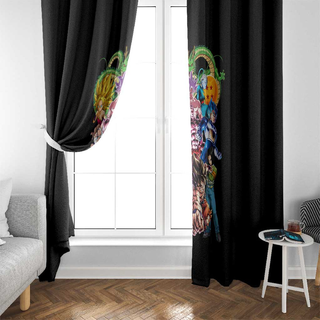 Tournament of Power Dragon Ball Z Window Curtain Japan Anime Style