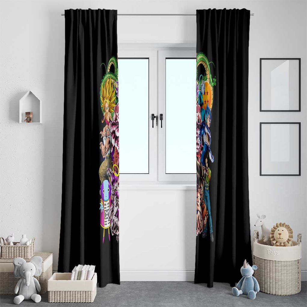 Tournament of Power Dragon Ball Z Window Curtain Japan Anime Style