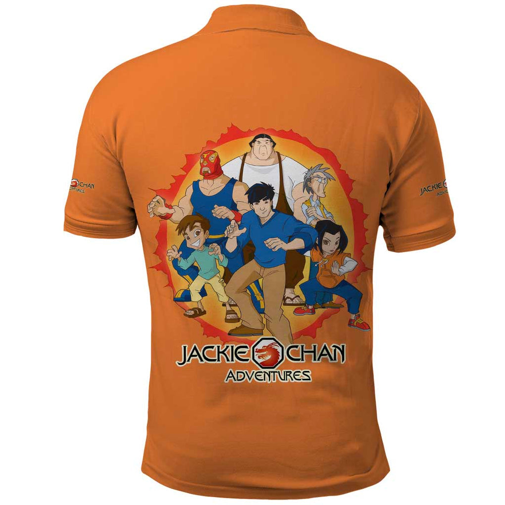 Jackie Chan Adventure Polo Shirt Japan Anime Style