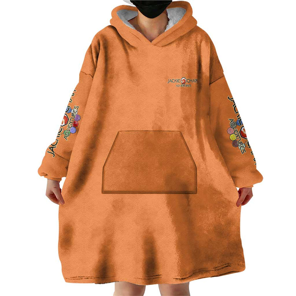 Jackie Chan Adventure Wearable Blanket Hoodie Japan Anime Style
