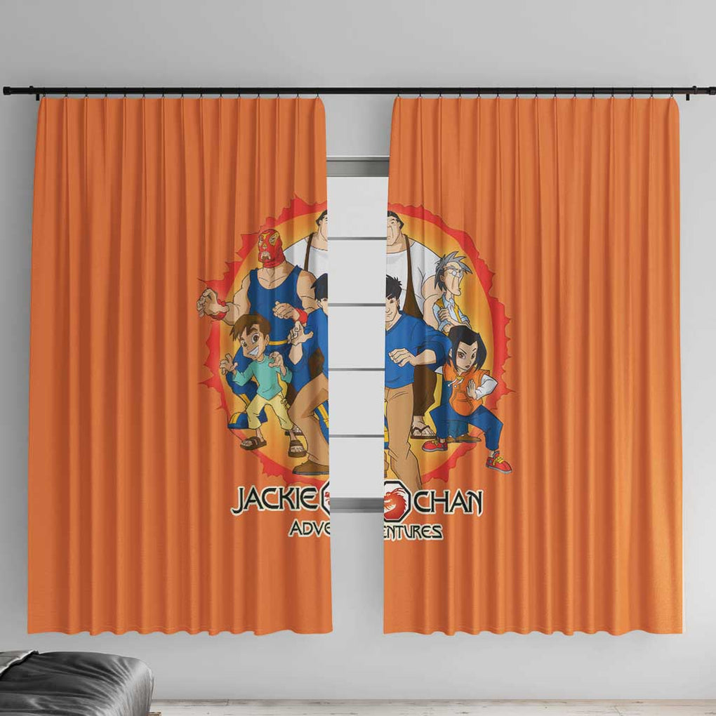 Jackie Chan Adventure Window Curtain Japan Anime Style