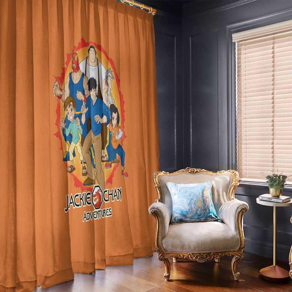 Jackie Chan Adventure Window Curtain Japan Anime Style