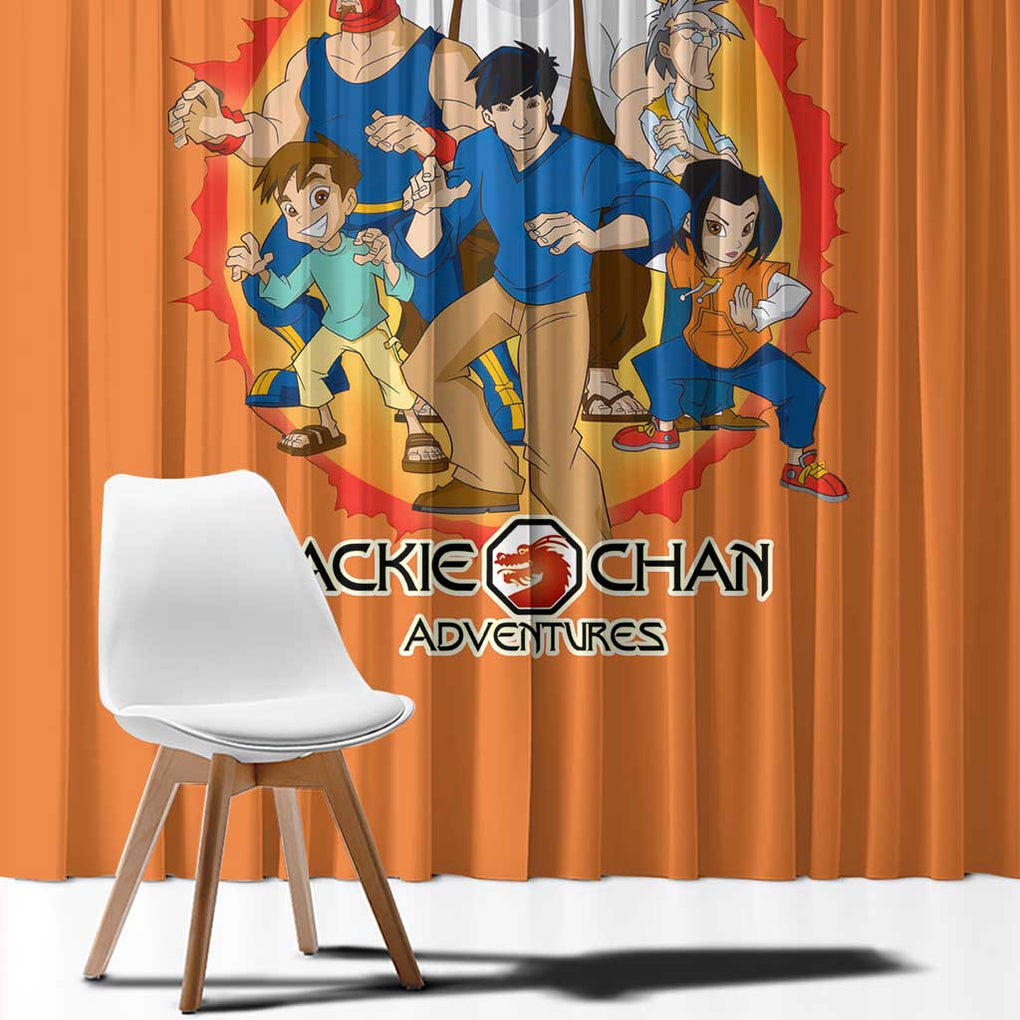 Jackie Chan Adventure Window Curtain Japan Anime Style