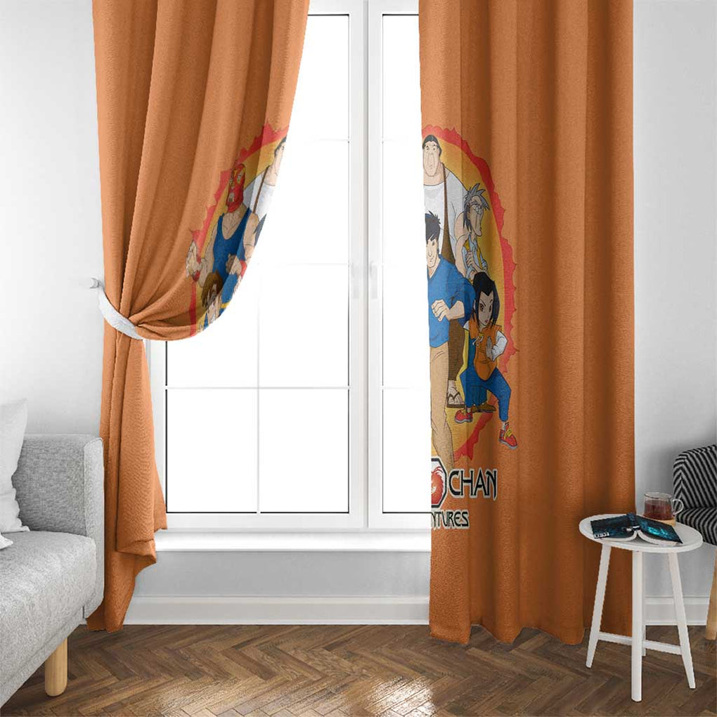 Jackie Chan Adventure Window Curtain Japan Anime Style
