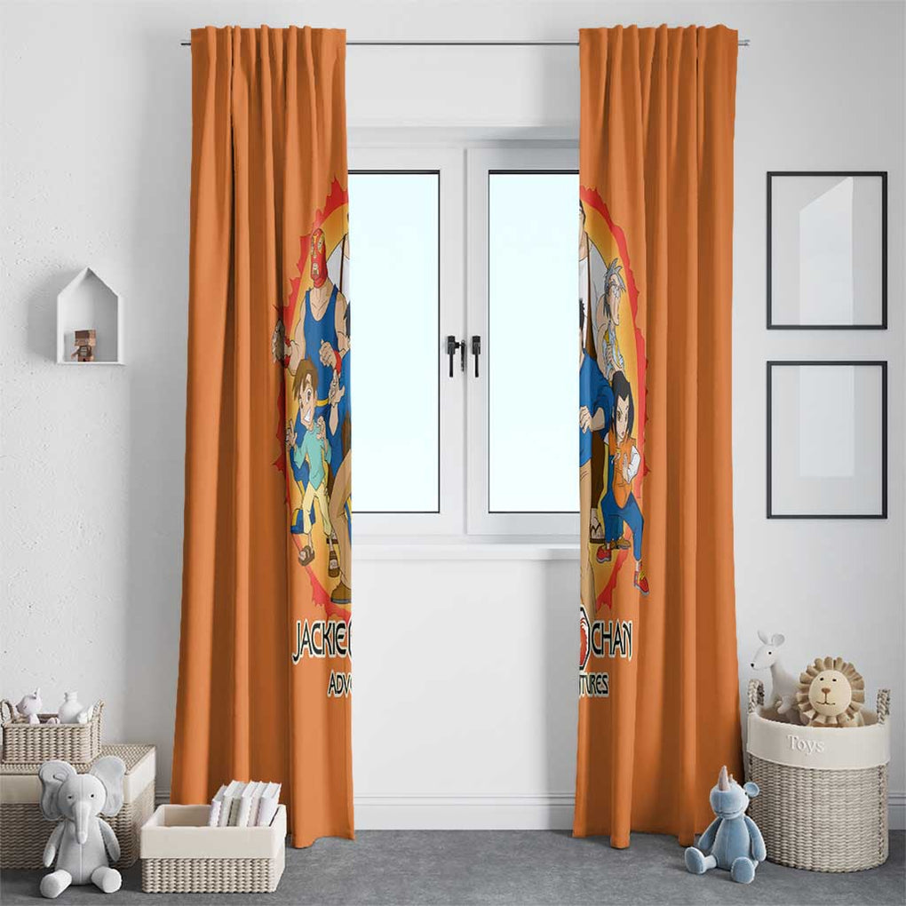 Jackie Chan Adventure Window Curtain Japan Anime Style