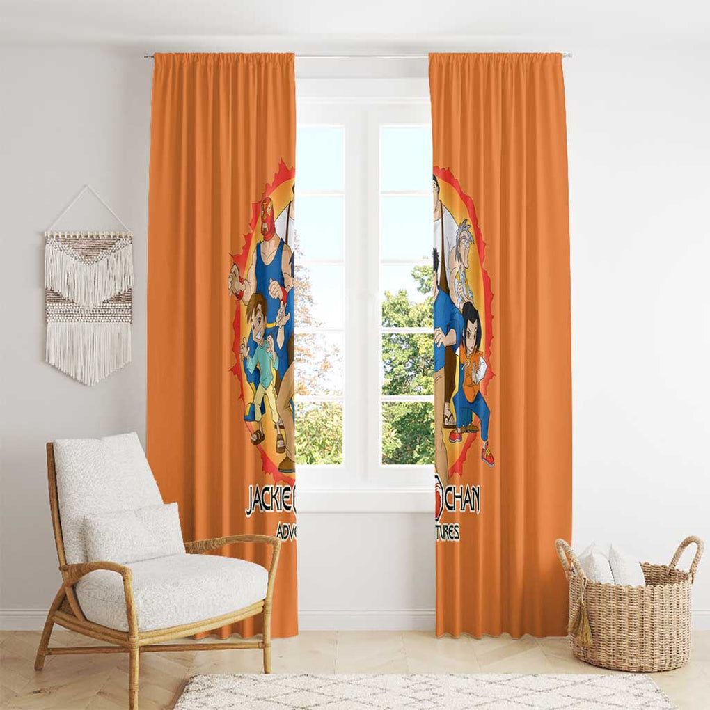 Jackie Chan Adventure Window Curtain Japan Anime Style