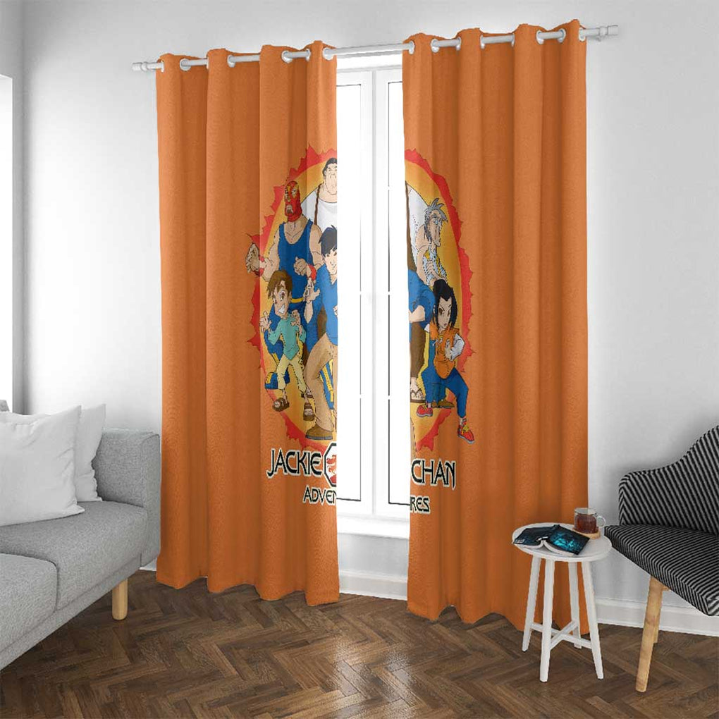 Jackie Chan Adventure Window Curtain Japan Anime Style