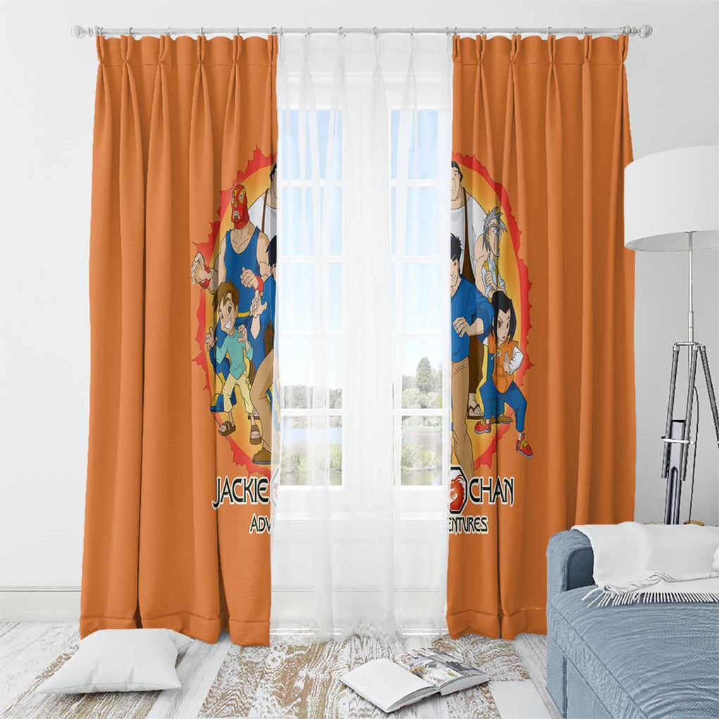 Jackie Chan Adventure Window Curtain Japan Anime Style