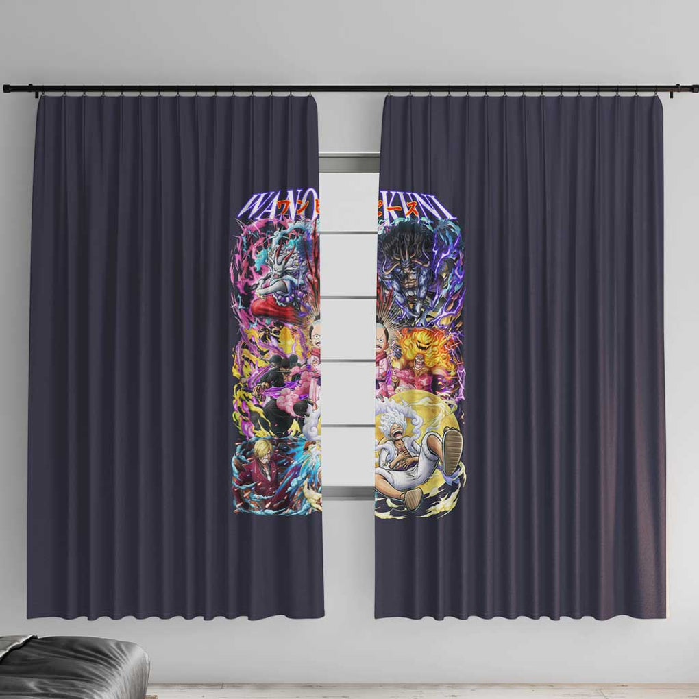 Wano Kuni One Piece Window Curtain Japan Anime Style