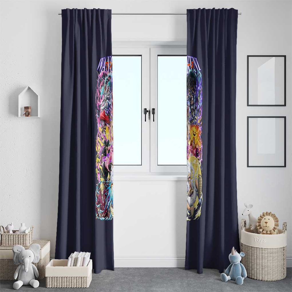 Wano Kuni One Piece Window Curtain Japan Anime Style
