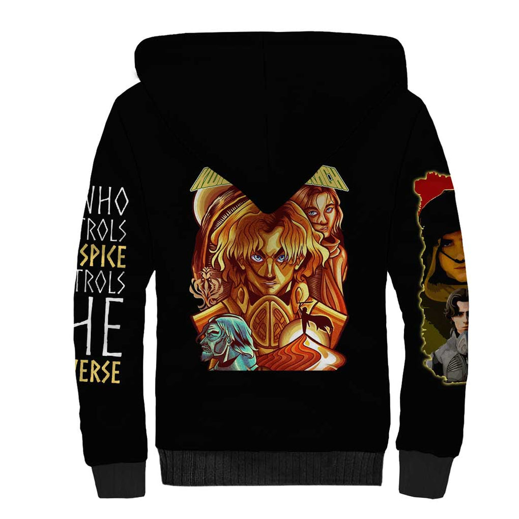 Dune Sherpa Hoodie Japan Anime Style
