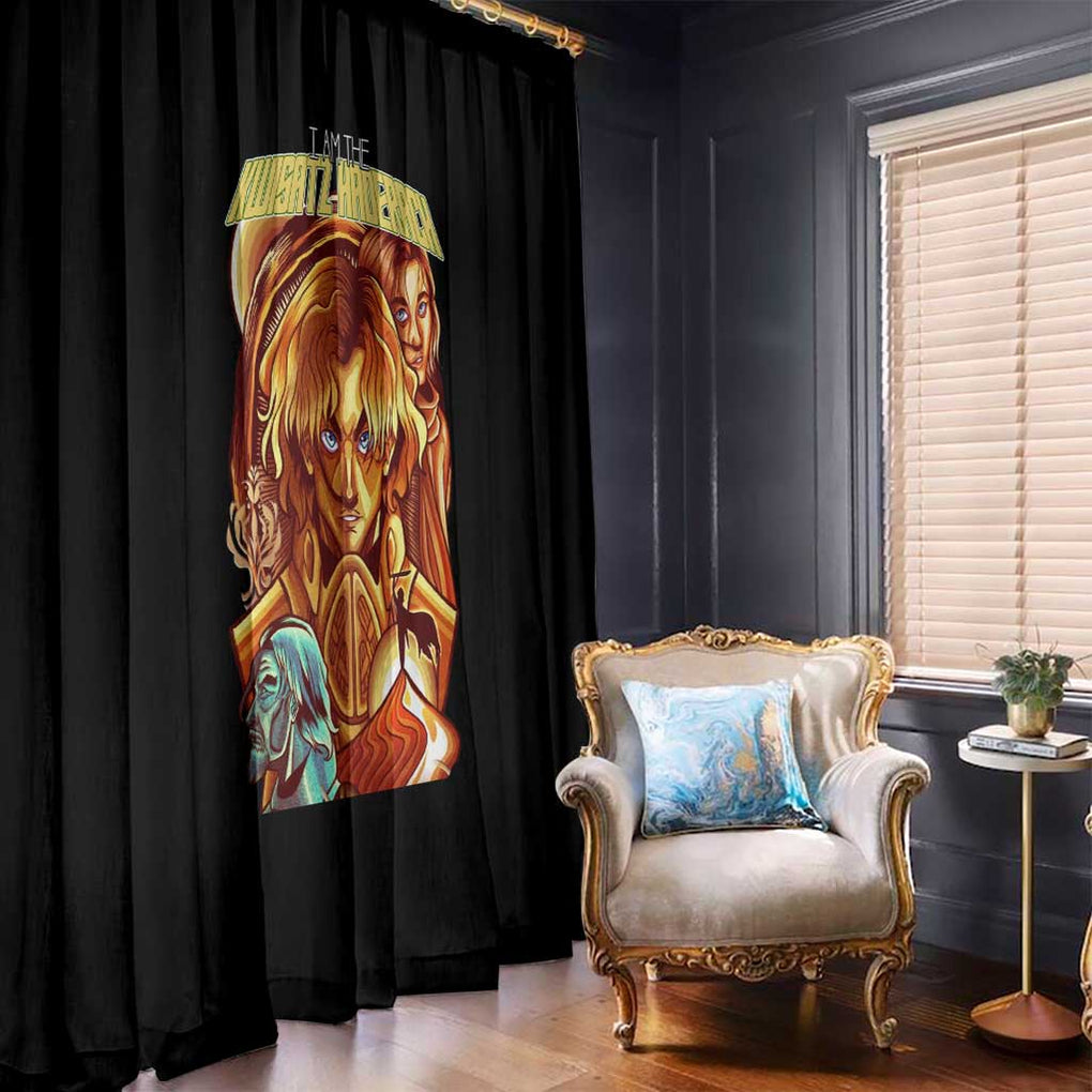 Dune Window Curtain Japan Anime Style