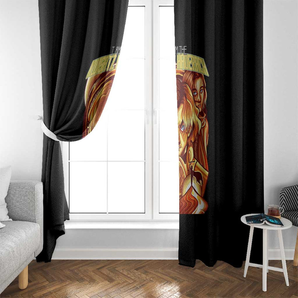 Dune Window Curtain Japan Anime Style