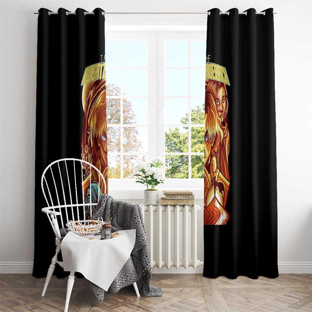 Dune Window Curtain Japan Anime Style