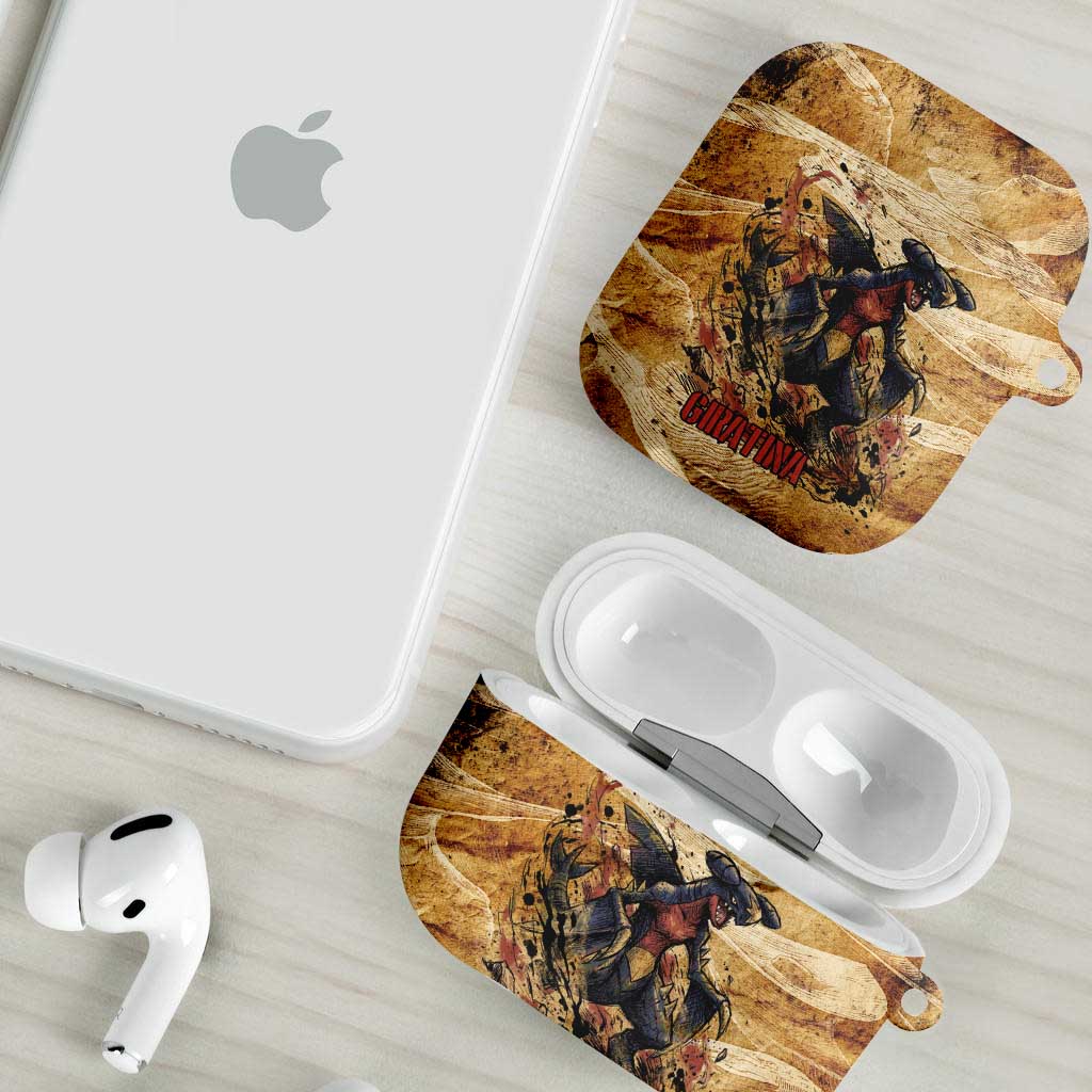 The Desert Apex Giratina AirPods Case Grunge Ink Sandstorm Art
