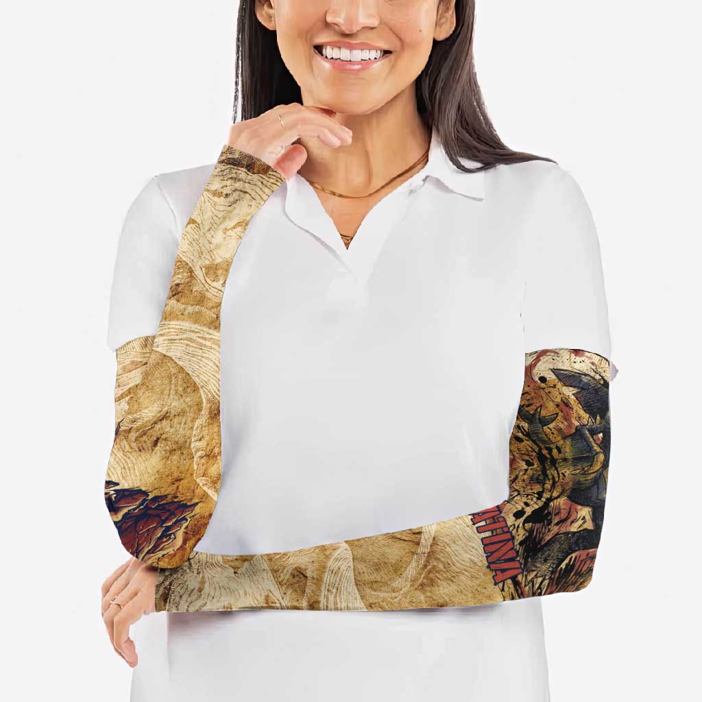 The Desert Apex Giratina Arm Sleeves Grunge Ink Sandstorm Art